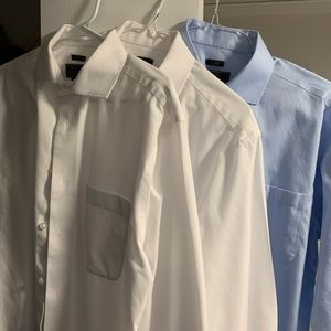 Jos A Bank Reserve non iron slim fit dress shirts (set of 3)